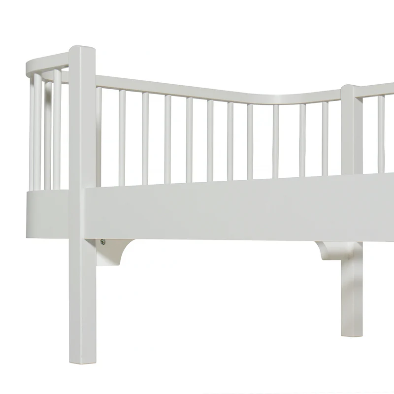 Oliver Furniture  Original Bettsofa Wood 90 x 200 cm  Weiss - Image 5