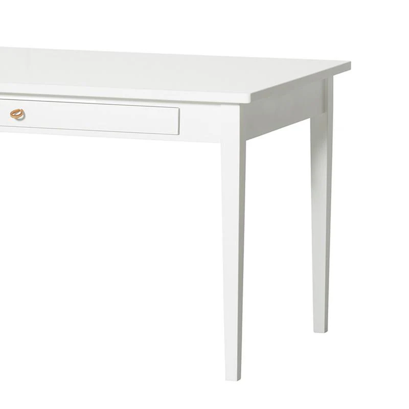 Oliver Furniture  Extra Tischbeinset für Seaside Junior Schreibtisch mit Lederband  Weiss - Image 4