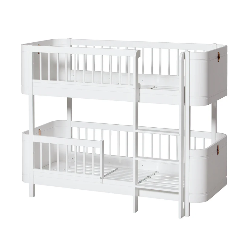 Oliver Furniture  Wood Mini+ Halbhohes Etagenbett  Weiss - Image 3
