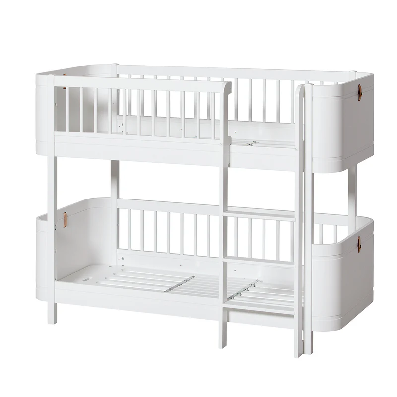 Oliver Furniture  Wood Mini+ Halbhohes Etagenbett  Weiss - Image 4