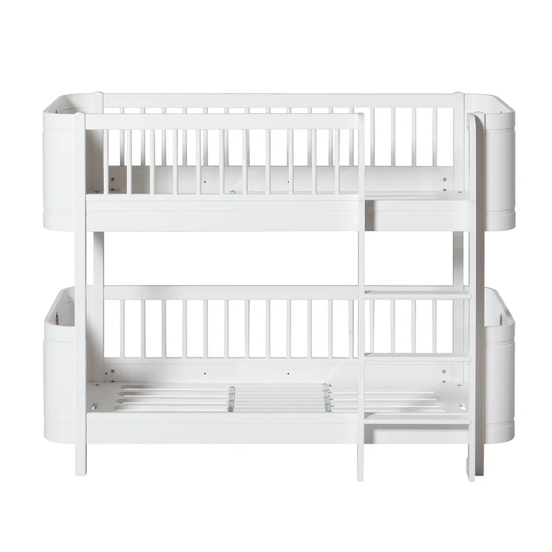 Oliver Furniture  Wood Mini+ Halbhohes Etagenbett  Weiss - Image 5
