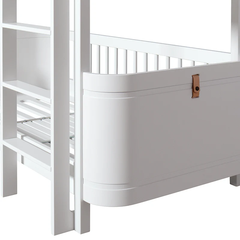 Oliver Furniture  Wood Mini+ Halbhohes Etagenbett  Weiss - Image 7