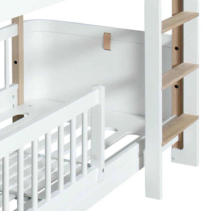 Oliver Furniture  Wood Mini+ Halbhohes Etagenbett  Weiss/Eiche - Image 9