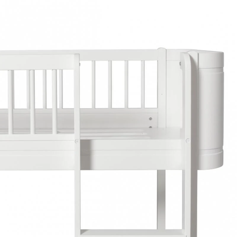 Oliver Furniture  Wood Mini+ Halbhohes Hochbett  Weiss - Image 5