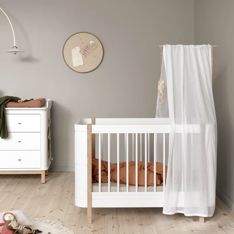 Oliver Furniture  Himmelstange für Wood Mini+ Basic  Weiss/Eiche - Image 5