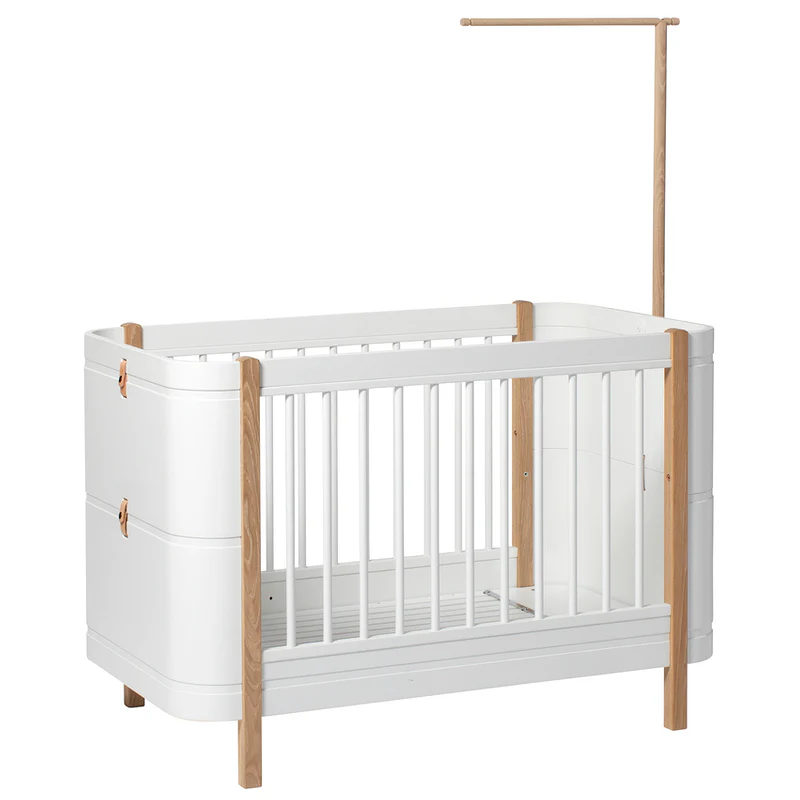 Oliver Furniture  Himmelstange für Wood Mini+ Basic  Weiss/Eiche - Image 6
