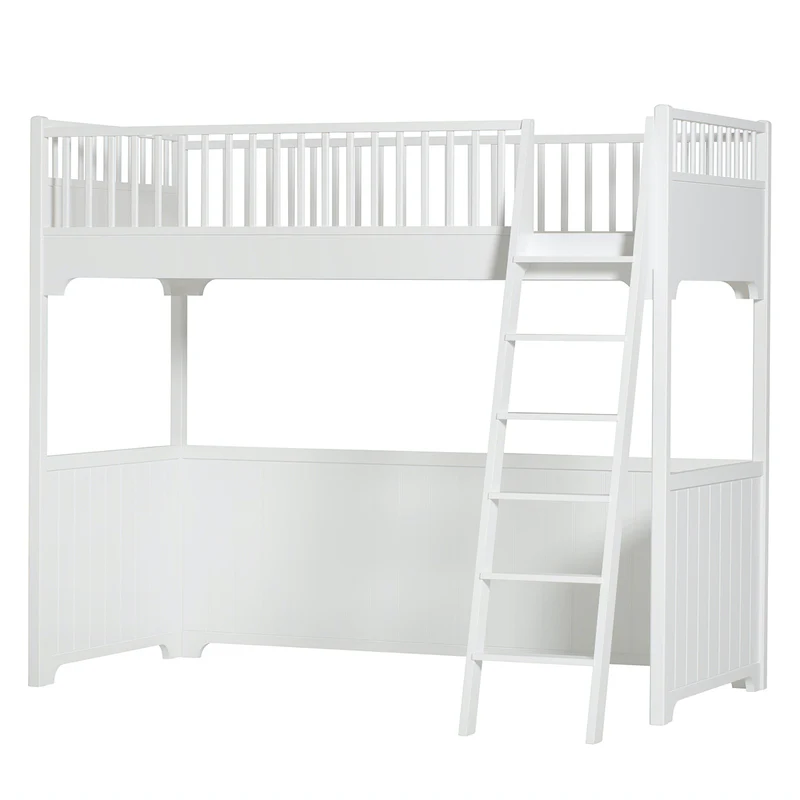 Oliver Furniture  Seaside Classic Hochbett 90 x 200 cm  Weiss - Image 3