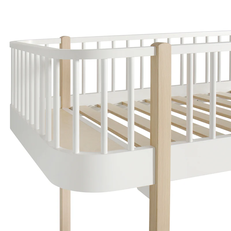 Oliver Furniture  Original Hochbett Wood 90 x 200 cm  Weiss/Eiche - Image 5