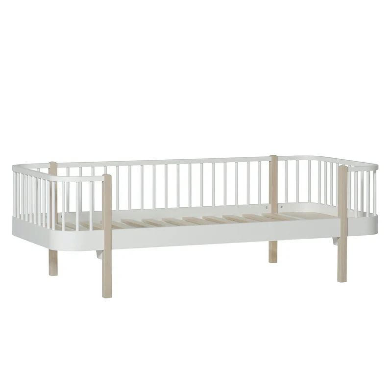 Oliver Furniture  Umbauset Wood Junior Bettsofa zum Bettsofa  Weiss/Eiche - Image 3