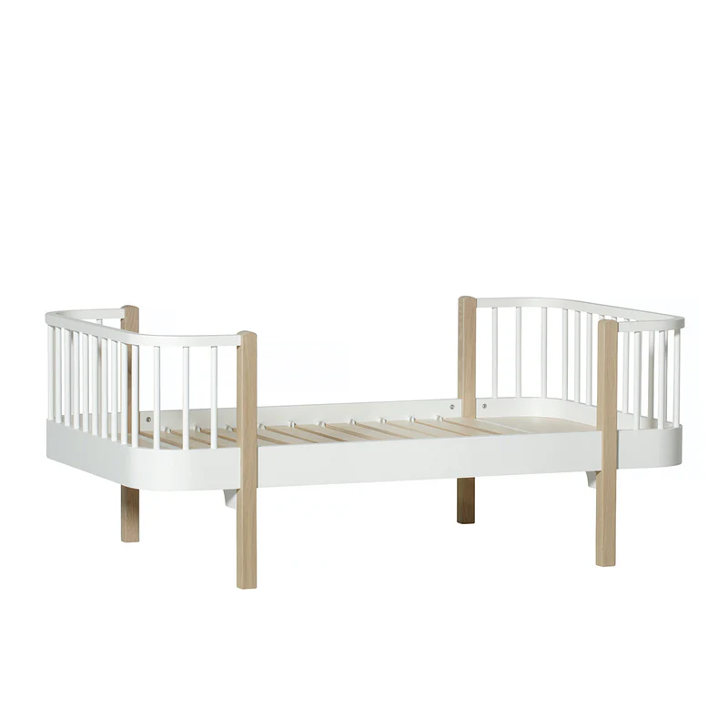 Oliver Furniture  Original Juniorbett Wood 90 x 160 cm  Weiss/Eiche - Image 3
