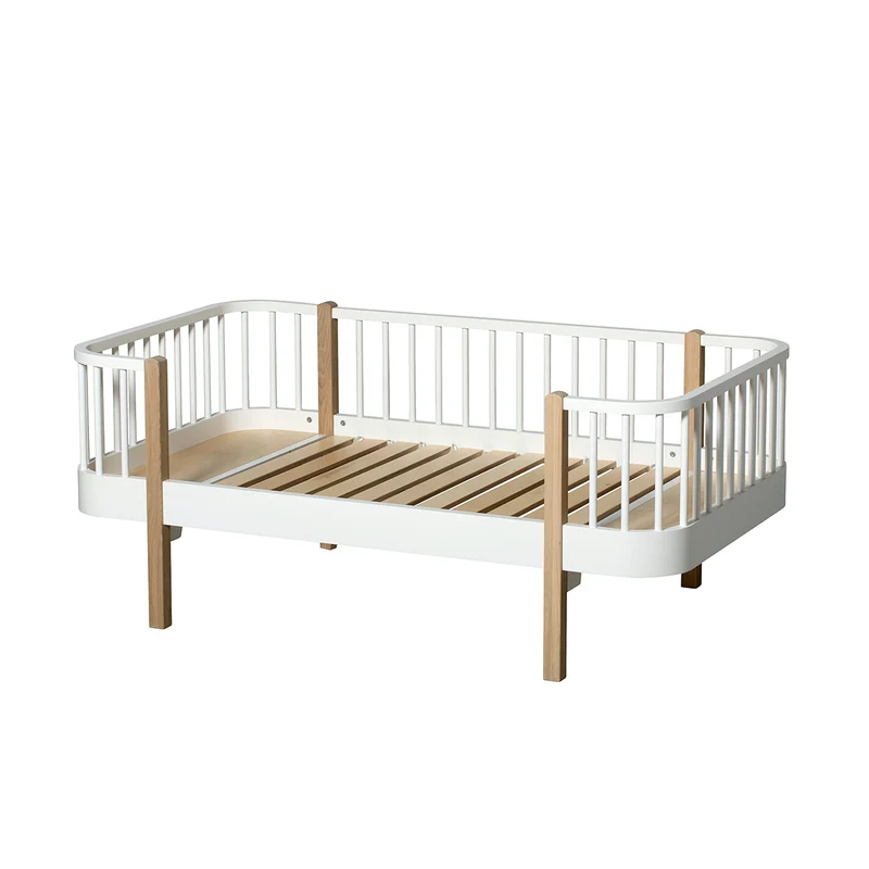 Oliver Furniture  Umbauset Wood Juniorbett zum Junior Bettsofa  Weiss/Eiche - Image 3