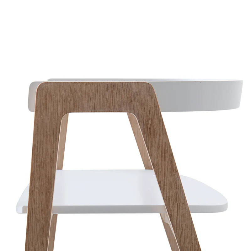 Oliver Furniture  Kinder Armlehnstuhl Wood höhenverstellbar  Weiss/Eiche - Image 5