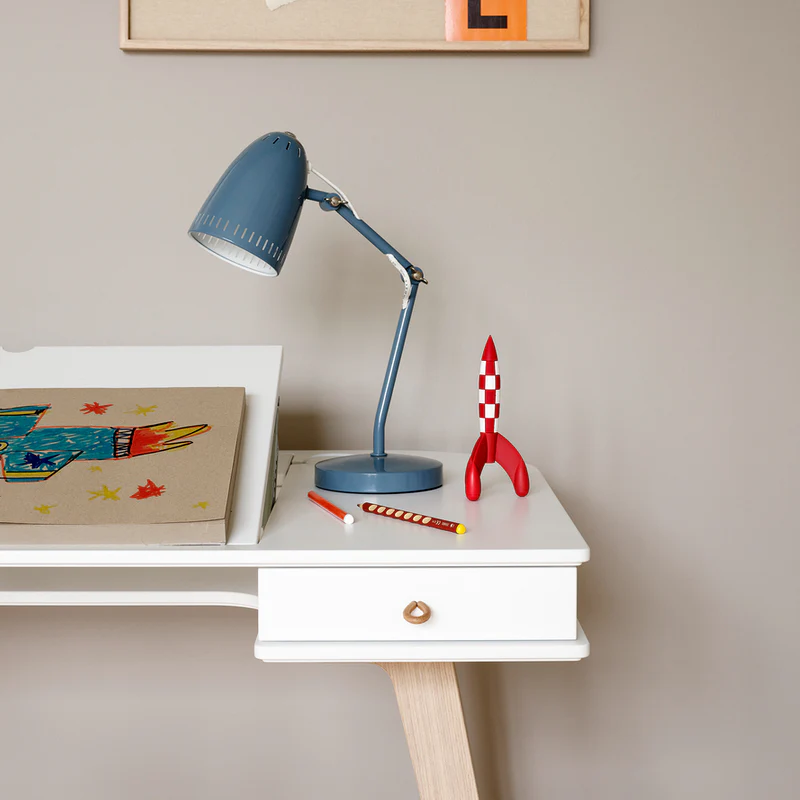Oliver Furniture  Kinder Schreibtisch Wood 72,6 cm  Weiss/Eiche - Image 4