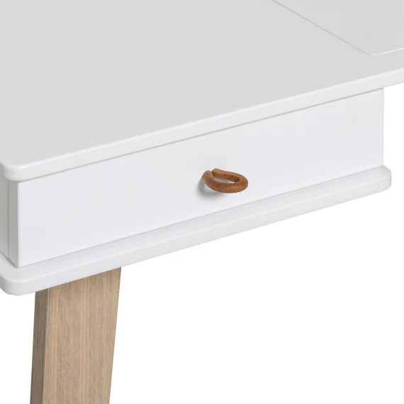 Oliver Furniture  Kinder Schreibtisch Wood 66cm  Weiss/Eiche - Image 9