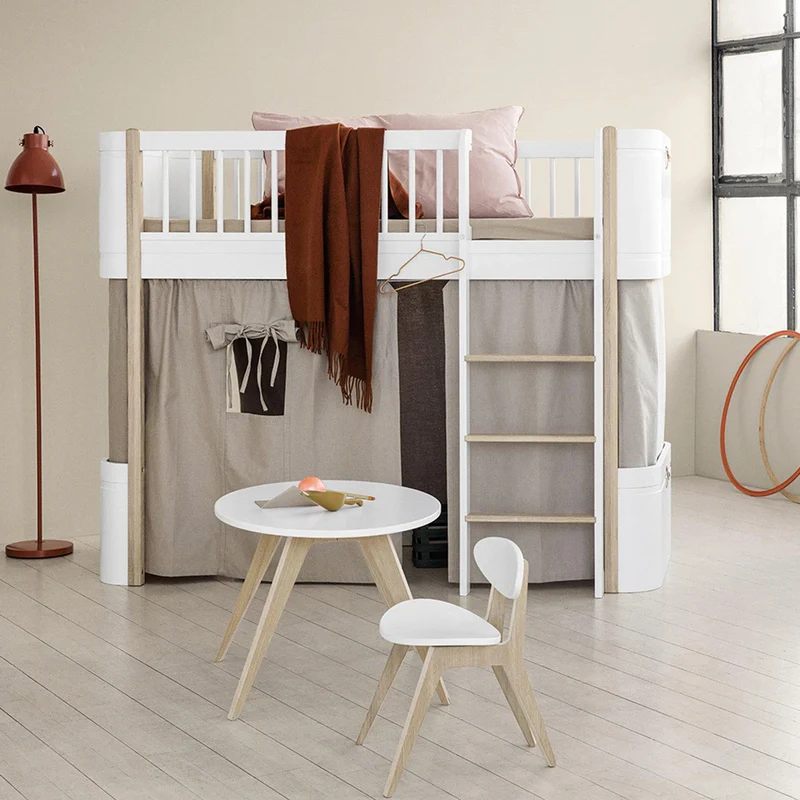 Oliver Furniture  Kindertisch Wood 'PingPong'  Weiss/Eiche - Image 5