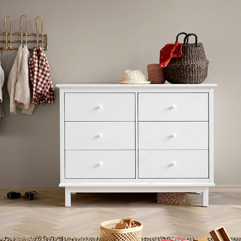 Oliver Furniture  Seaside Kommode mit 6 Schubladen  Weiss - Image 2