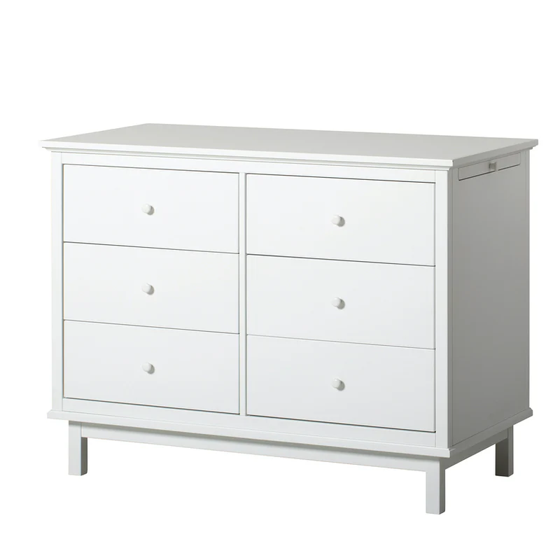 Oliver Furniture  Seaside Kommode mit 6 Schubladen  Weiss - Image 3