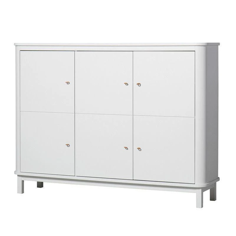 Oliver Furniture  Wood Multi-Schrank 3-türig  Weiss - Image 3