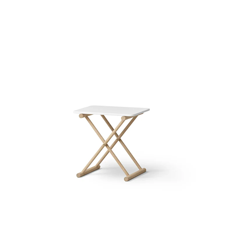 Oliver Furniture Nachttisch 'Camp' Hoch Weiss/Eiche - Image 3