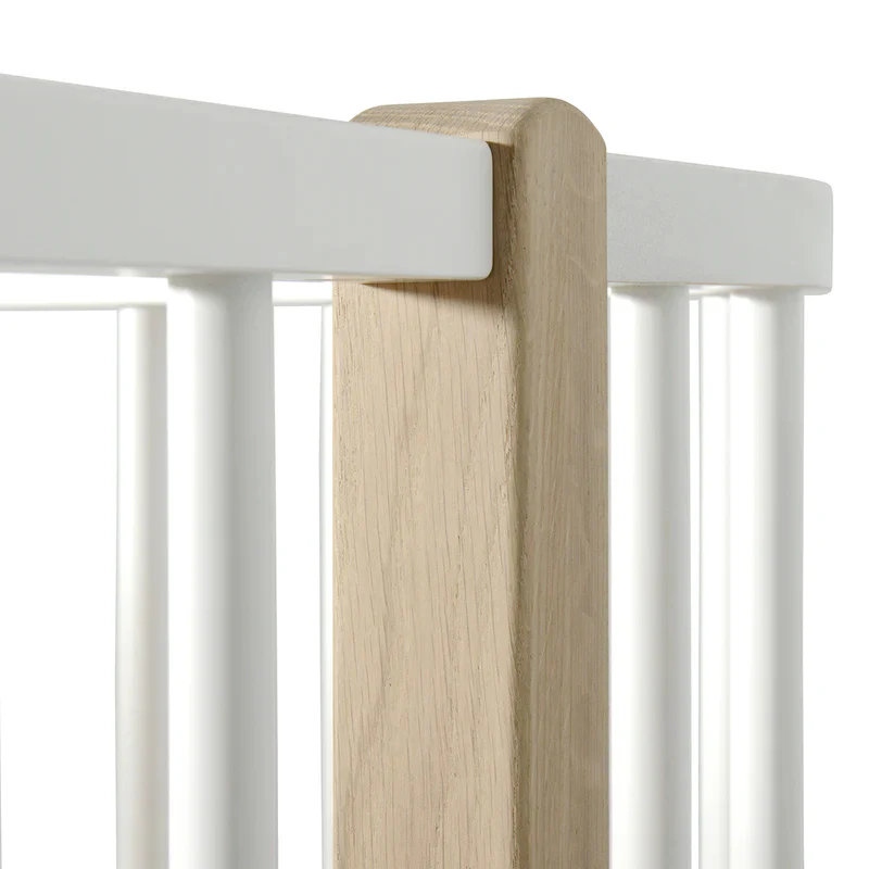Oliver Furniture  Original Halbhohes Hochbett Wood 90 x 200 cm Weiss/Eiche - Image 3