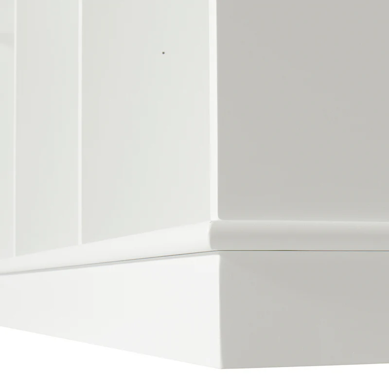Oliver Furniture  Wood Standregal 5x1 Fächer m. Sockel  Weiss - Image 8