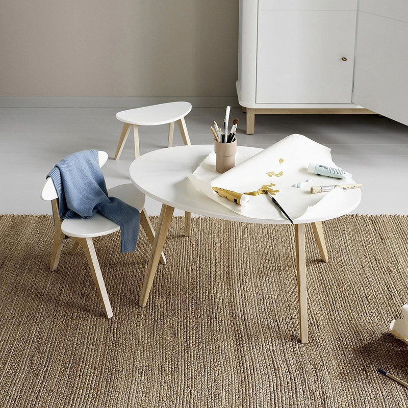 Oliver Furniture  Kinderstuhl Wood 'PingPong'  Weiss/Eiche - Image 4