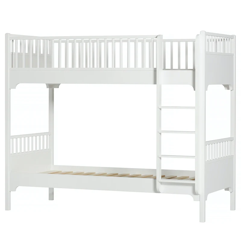 Oliver Furniture  Umbauset Seaside  Bettsofa zum Etagenbett mit gerader Leiter  Weiss - Image 3