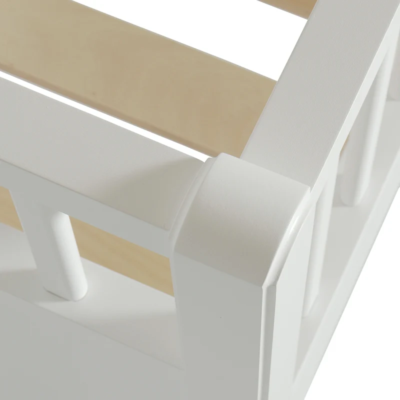 Oliver Furniture  Umbauset Seaside  Einzelbett zum Bettsofa  Weiss - Image 4