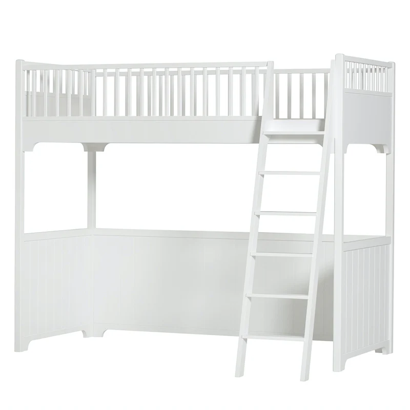Oliver Furniture  Umbauset Seaside  Einzelbett zum Hochbett  Weiss - Image 4