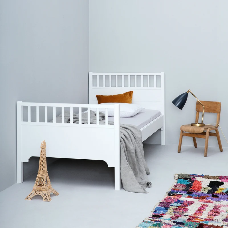 Oliver Furniture  Umbauset Seaside  Etagenbett zu zwei Einzelbetten  Weiss - Image 4