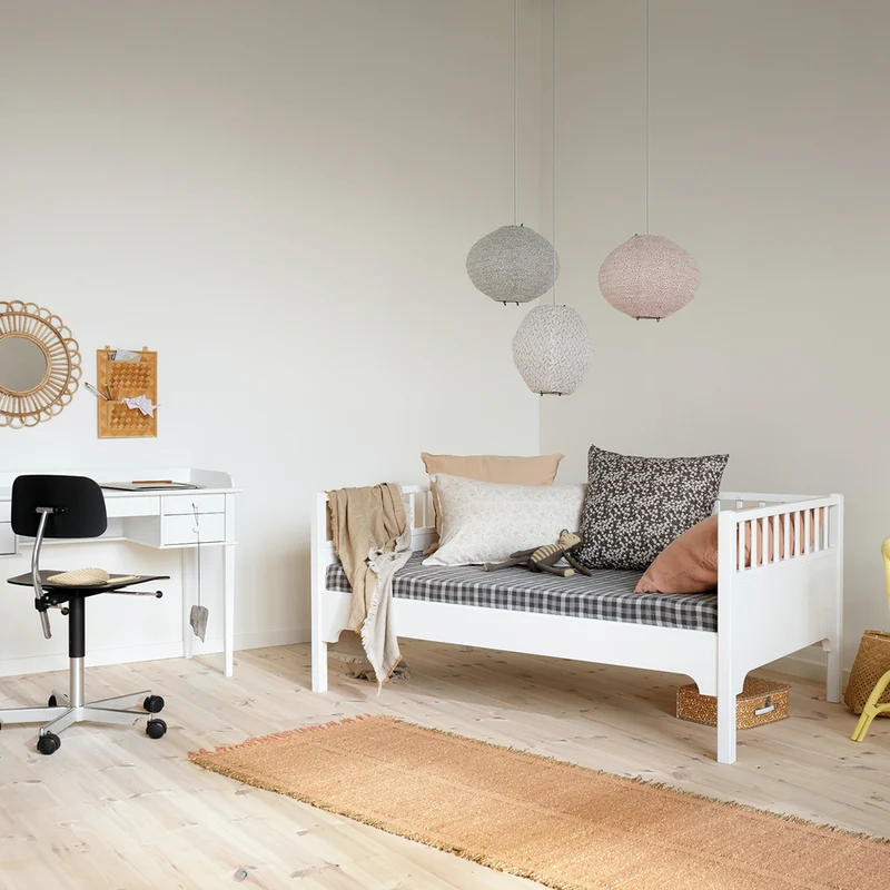Oliver Furniture  Umbauset Seaside Classic Junior halbhohes Hochbett zum Junior Bettsofa  Weiss - Image 2
