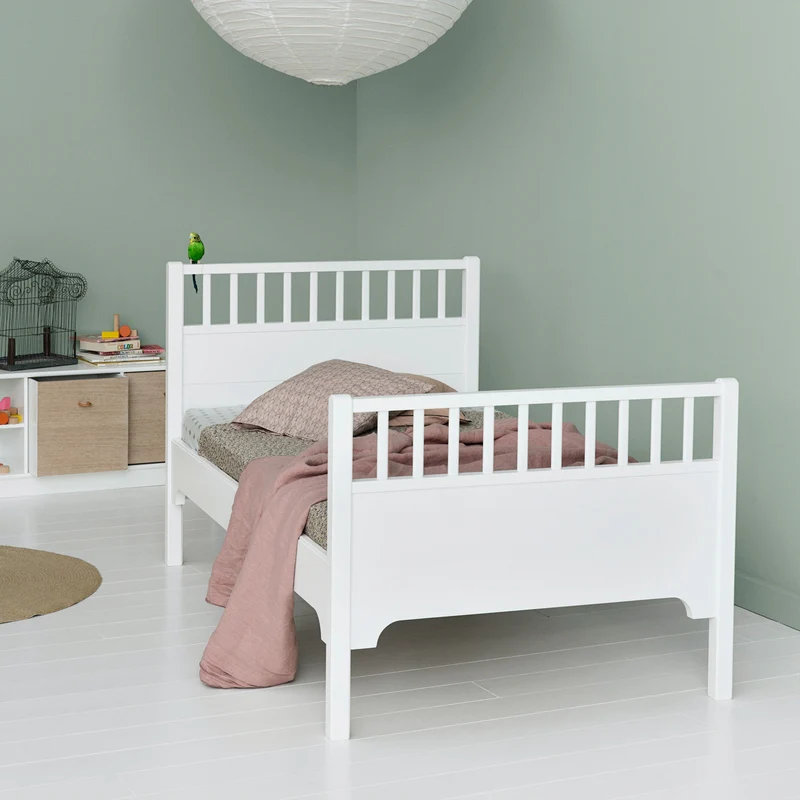 Oliver Furniture  Umbauset Seaside Classic Junior Einzelbett zum Einzelbett 90x200cm  Weiss - Image 5