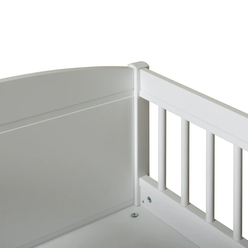 Oliver Furniture  Umbauset Seaside Lille+ Basic und Geschwisterset zu 2 Juniorbetten  Weiss - Image 6