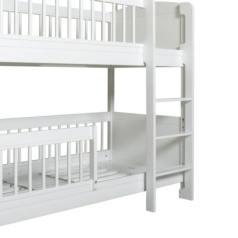Oliver Furniture  Umbauset Seaside Lille+ Juniorbett zum halbhohen Etagenbett  Weiss - Image 3
