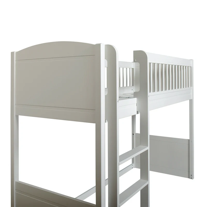 Oliver Furniture  Umbauset Seaside Lille+ Juniorbett zum halbhohen Hochbett  Weiss - Image 4