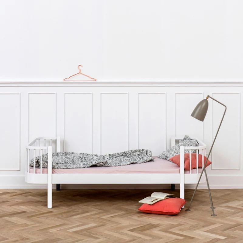 Oliver Furniture  Umbauset Wood Etagenbetten zu 1 Einzelbett und 1 Bettsofa  Weiss - Image 4