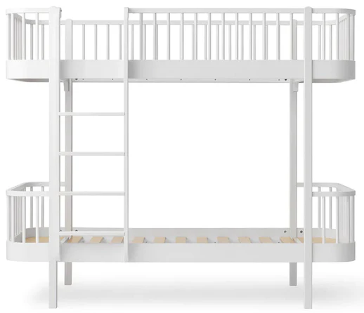 Oliver Furniture  Umbauset Wood Halbhohes Etagenbett zum Etagenbett  Weiss - Image 4