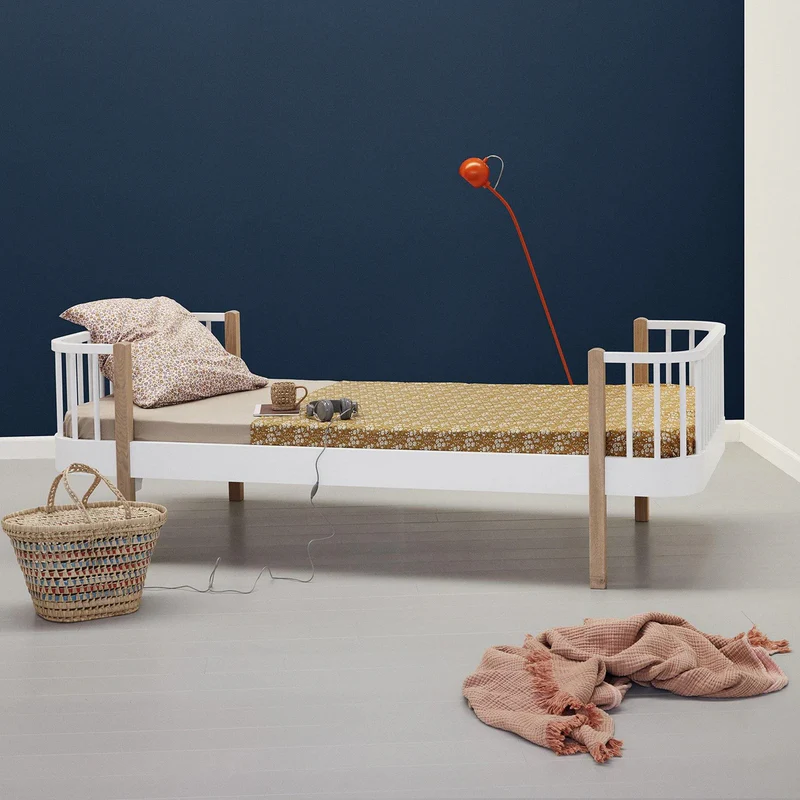 Oliver Furniture  Umbauset Wood Juniorbett zum Einzelbett  Weiss bzw Weiss/Eiche - Image 2