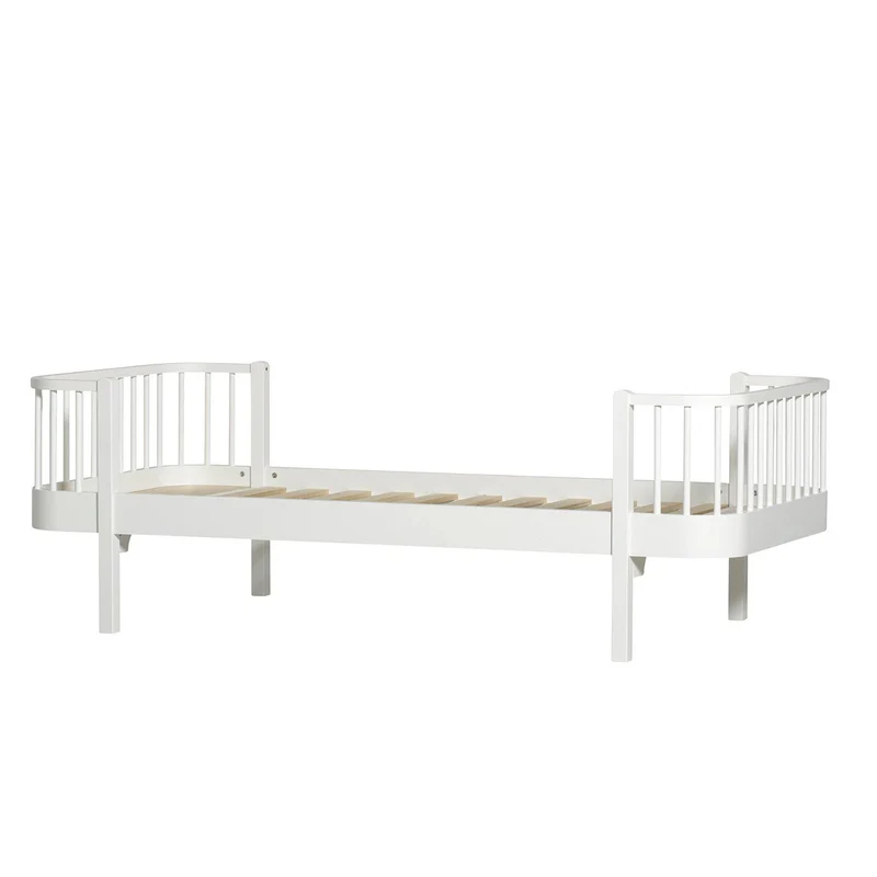 Oliver Furniture  Umbauset Wood Juniorbett zum Einzelbett  Weiss bzw Weiss/Eiche - Image 3