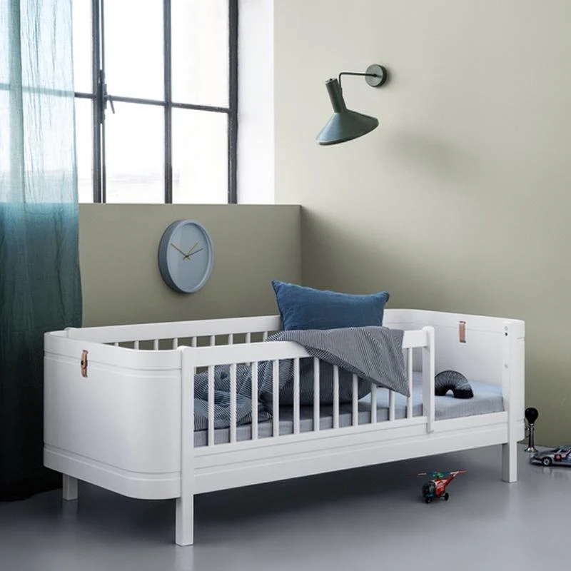 Oliver Furniture  Umbauset Wood Mini+ Basic und Geschwisterset zu 2 Juniorbetten  Weiss - Image 2
