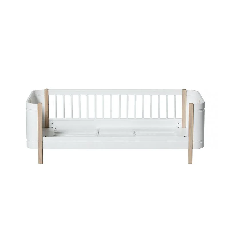 Oliver Furniture  Umbauset Wood Mini+ Basic und Geschwisterset zu 2 Juniorbetten  Weiss/Eiche - Image 8