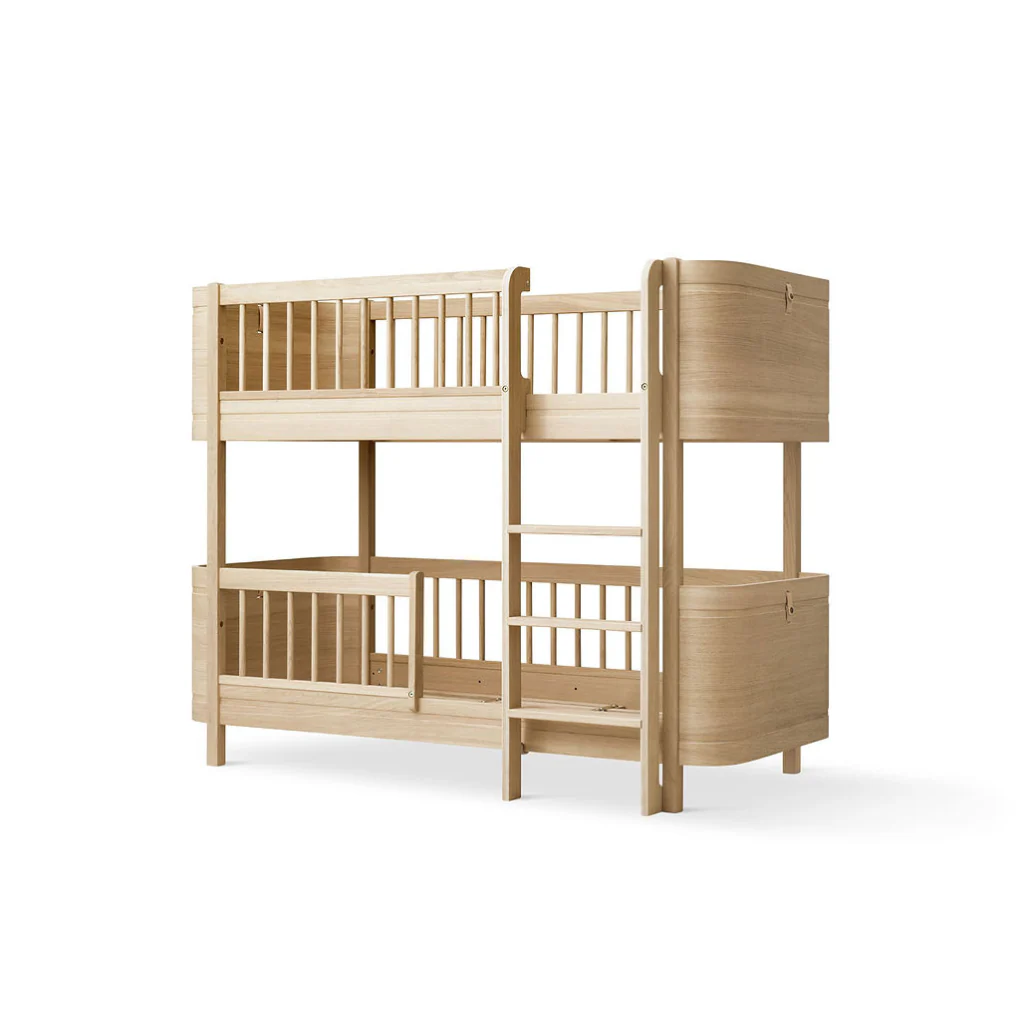 Oliver Furniture  Umbauset Wood Mini+ Basic zum halbhohen Etagenbett  Eiche - Image 5