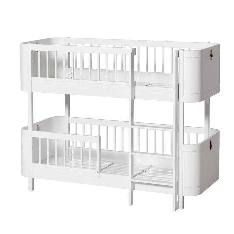 Oliver Furniture  Umbauset Wood Mini+ Basic zum halbhohen Etagenbett  Weiss - Image 4