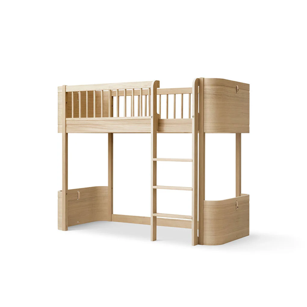 Oliver Furniture  Umbauset Wood Mini+ Basic zum halbhohen Hochbett  Eiche - Image 4