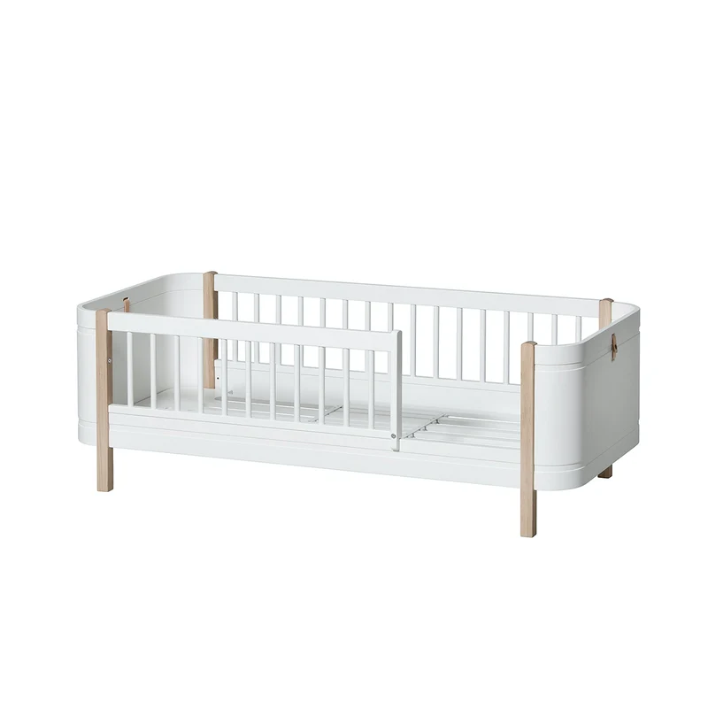 Oliver Furniture  Umbauset Wood Mini+ halbhohes Hochbett zum Juniorbett  Weiss/Eiche - Image 5