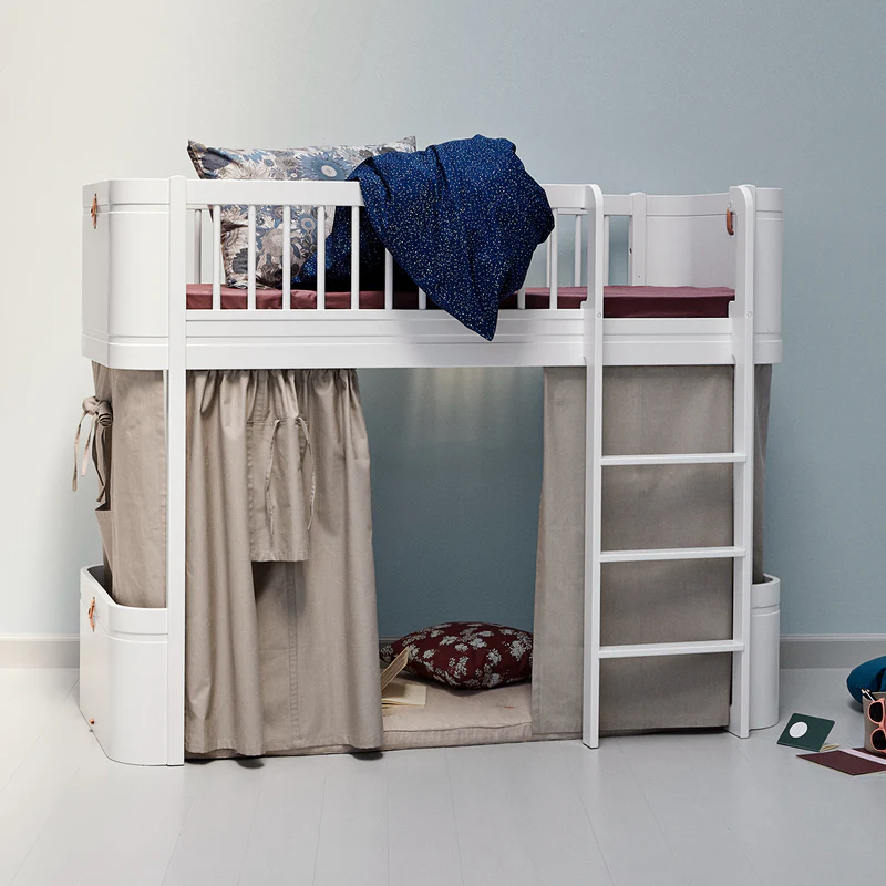 Oliver Furniture  Umbauset Wood Mini+ zum halbhohen Hochbett  Weiss - Image 2