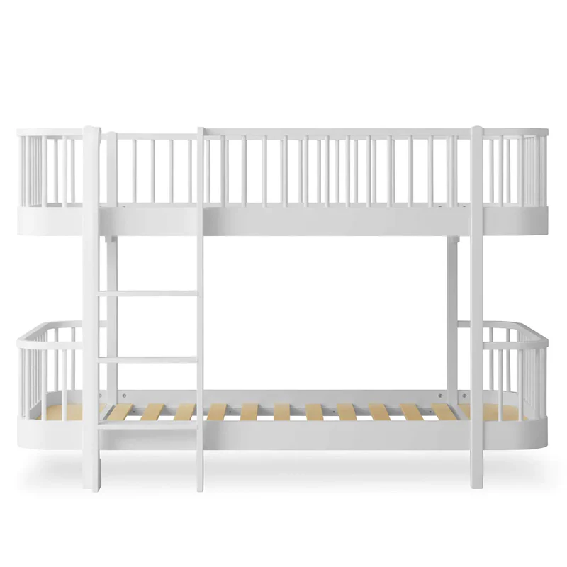 Oliver Furniture  Umbauset Wood Original Einzelbett/Juniorbett zum Halbhohen Etagenbett  Weiss - Image 3