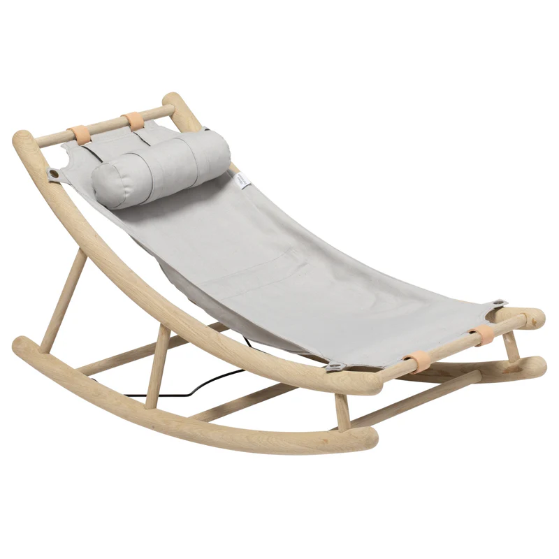 Oliver Furniture  Wood Baby- und Kleinkindwippe  Eiche/Grau - Image 4