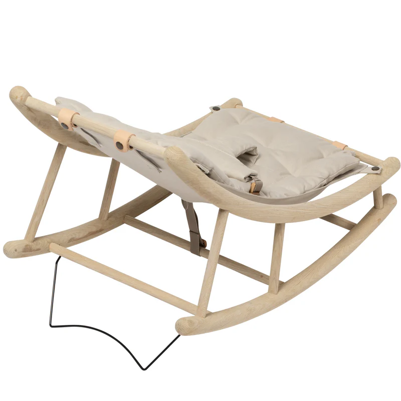 Oliver Furniture  Wood Baby- und Kleinkindwippe  Eiche/Grau - Image 6