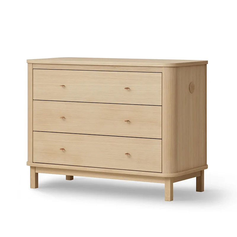 Oliver Furniture  Wood Kommode mit 3 Schubladen Eiche - Image 3